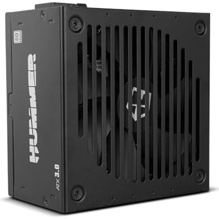 NOX Hummer P 1000W, 80 Plus Platinum ATX-Netzteil mit 1000W, EPS, S-ATA 3.0, ultra-leisem 140mm Lüfter, modulare Kabel, schwarz – Bild 5