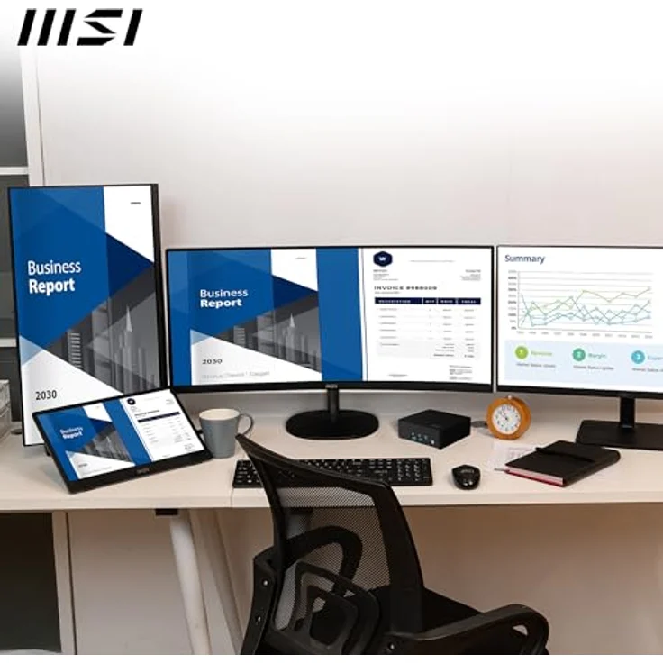 MSI Cubi NUC AI 1UMG-073AT, Business-PC mit kompakter Bauweise und effizientem Betriebssystem – Bild 7