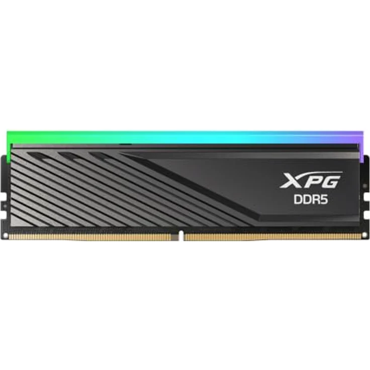 ADATA XPG Lancer Blade RGB 16GB DDR5-6400 DIMM, CL32, schwarz, Intel XMP 3.0 & AMD EXPO-kompatibel (AX5U6400C3216G-SLABRBK) – Bild 1