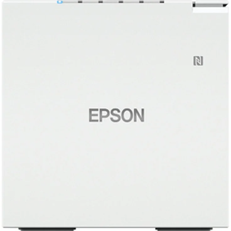 Epson TM m30III, Belegdrucker mit Thermodirektdruck, 299 mm/s, USB, LAN, WLAN, Bluetooth, antibakterielle Beschichtung, grau – Bild 1