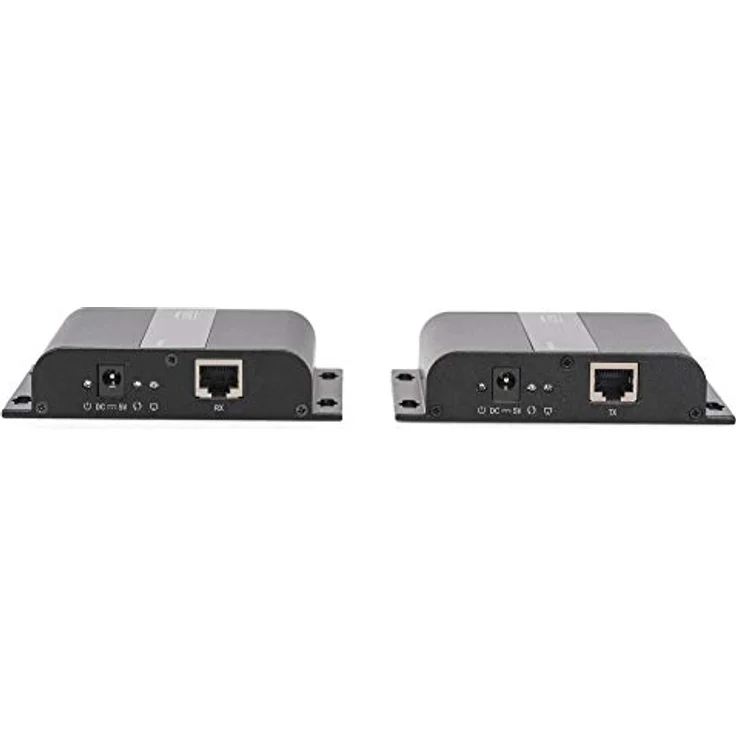 DIGITUS Professional 4K HDMI Extender (Set), IP fähig und Direktverbindung (Cat 5, 5e, 6), bis zu 253 Empfänger, Auflösung 3840x2160p mit 30 Hz, Schwarz – Bild 5