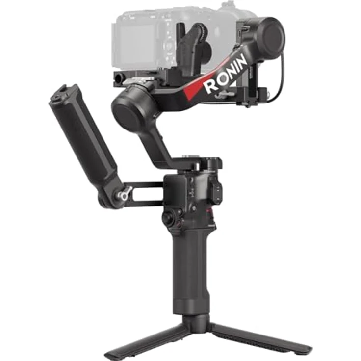 DJI RS 4 Combo, 3-Achsen Gimbal-Stabilisator für DSLR- und spiegellose Kameras Canon/Sony/Panasonic/Nikon/Fujifilm, Native vertikale Aufnahmen, 2-Modus-Joystick, Teflon-Achsenarme, Focus Pro Motor – Bild 1