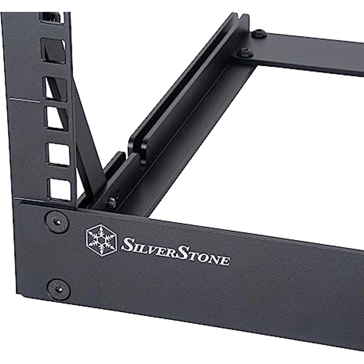 Silverstone SST-RK06U-OF 19-Zoll-6-HE-Desktop-Rack mit offenem Rahmen – Bild 5