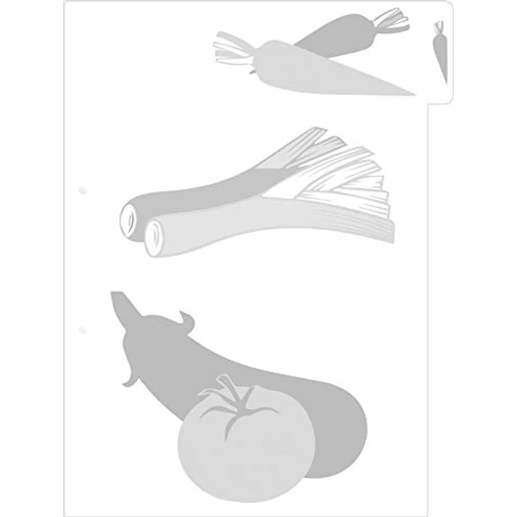 HERMA Rezeptordner A5, Stern der Küche, mattweiß, für Wandmontage, 200 cm (79) – Bild 8