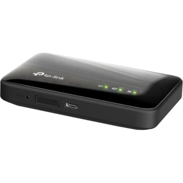 TP-Link M7005, Mobiler 4G LTE Router mit SIM-Karten-Slot und 2400mAh Akku, Schwarz – Bild 3