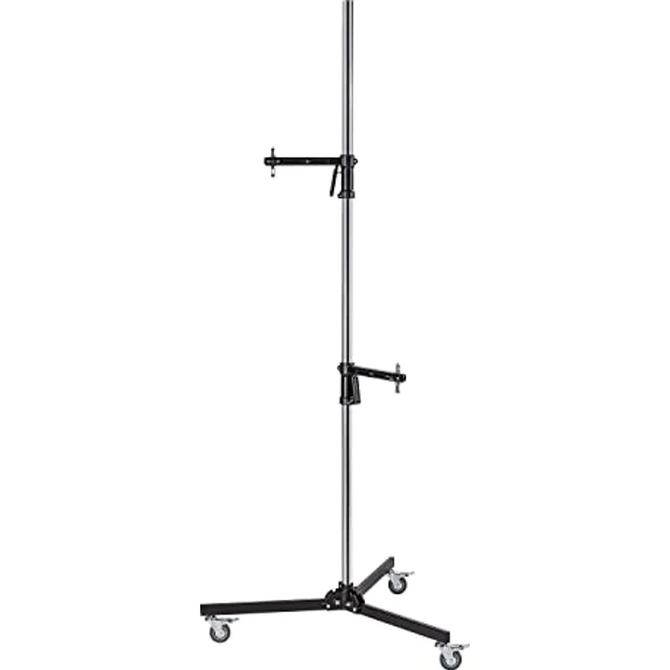 Walimex pro Roll-Stativ, 223cm, mit 2 Klemmhaltern – Bild 2