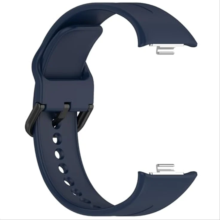 GIOPUEY Armband für Xiaomi Redmi Watch 6/5/4, Weiches Silikon, Verschleißfest und Atmungsaktiv - midnight blue – Bild 4