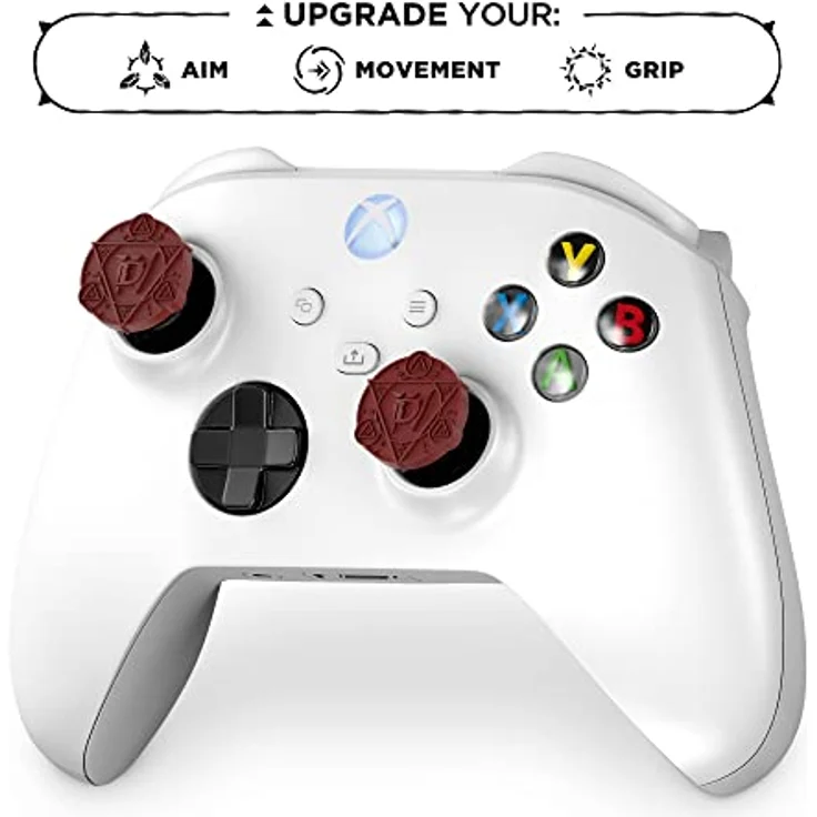 KontrolFreek Diablo IV Wireless Gamepad, Gaming Controller mit Dual-Vibrationsfunktion, rot – Bild 2