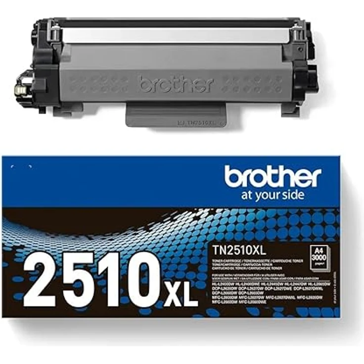 Brother Original TN-2510XL Tonerkartusche Schwarz, Druckt bis zu 3.000 Seiten, hohe Ergiebigkeit und Qualität – Bild 3