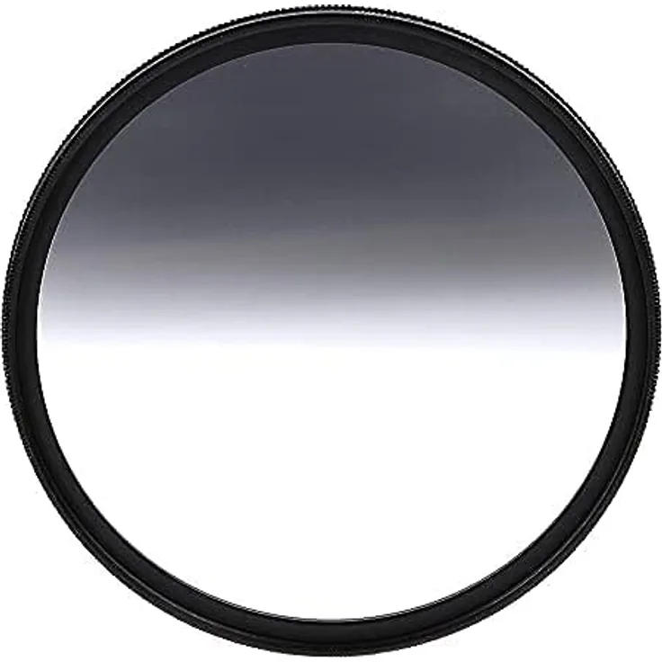 Rollei F:X Pro Grauverlaufs-Rundfilter Soft GND 8 Schraub-Filter mit drehbarem Ring zur Einstellung des Verlaufs entlang der Drehachse Ideal für die Landschafts- und Architektur-Fotografie (67 mm)