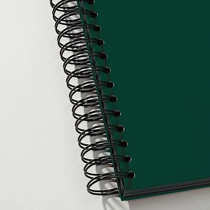 Semikolon 364853 Spiral Album Cutting Edge – 37,5x30,1 cm – Fotoalbum, 90 Seiten schwarz, Fotobuch, forest kiwi – Bild 4
