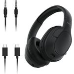 Belkin SoundForm Surround Kopfhörer Kabellos Bluetooth, Over-Ear Environmental Noise Cancelling Kopfhörer, 60 Std. Betrieb, weiche Hörmuscheln für iPhone, Galaxy, iPad, zu Hause, Büro – Schwarz