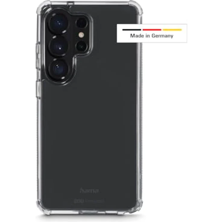 Hama Smartphone-Hülle für Samsung Galaxy S26 Ultra, transparent, D3O Technologie, Fallschutz bis 3,5 m, Anti Vergilbung, Grip Bumper – Bild 3