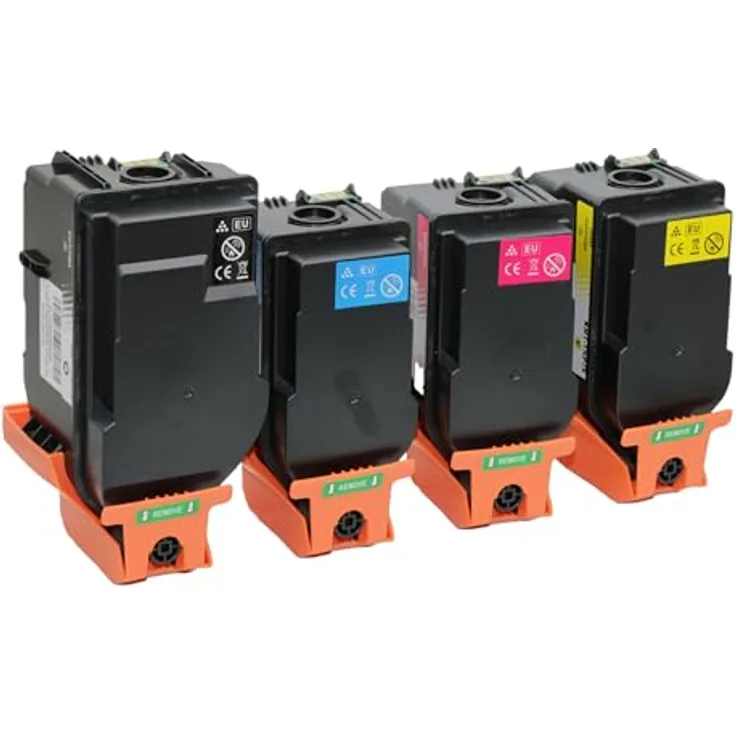 OBV 4X kompatibler Toner als Ersatz für Konica Minolta TNP 79 K/C/M/Y für bizhub C3350i C4050i, Sparset in schwarz, cyan, magenta, gelb