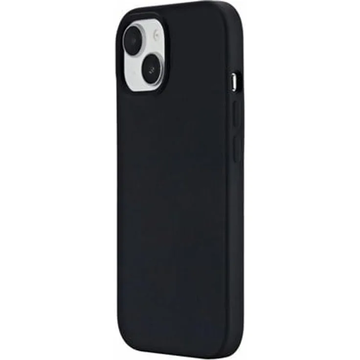 eSTUFF Infinite Rome, magnetische Handyhülle aus Polycarbonat und Silikon, Schwarz, kompatibel mit MagSafe, für Apple iPhone 15