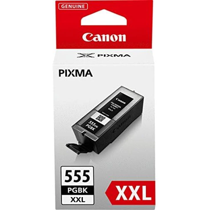 Canon PGI-555PGBK XXL - 37 ml - Hohe Ergiebigkeit - Schwarz - original - Blister mit Diebstahlsicherung - Tintenbehälter - für PIXMA iX6850, MX725, MX925 – Bild 3