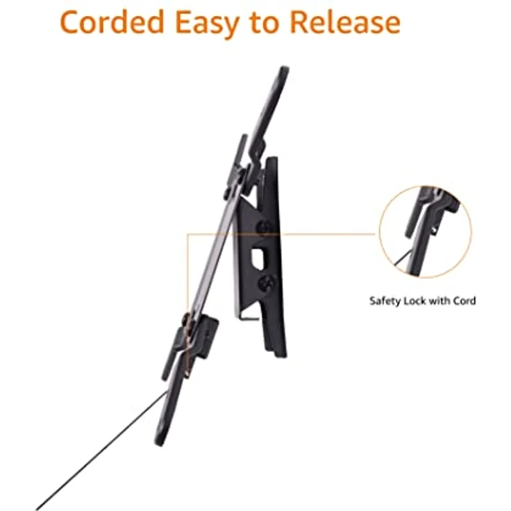 Amazon Basics Fixed Flat TV Wall Mount fits 12-Inch to 40-Inch TVs and VESA 200x200 – Bild 3