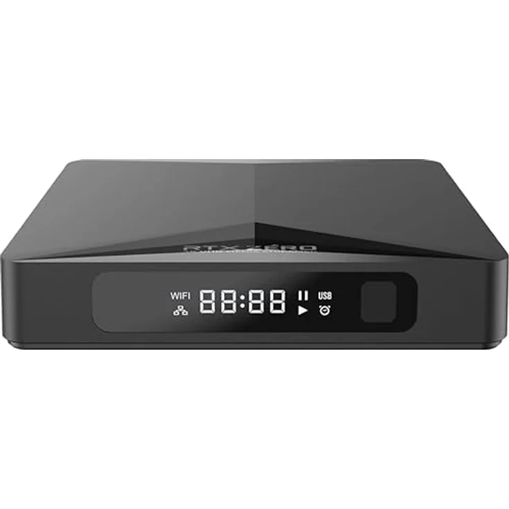 Gloriaforce RTX Zero 4K UHD OTT Multimedia Player, Android 11, H.265, 2GB RAM, 16GB Flash, WLAN, Bluetooth Fernbedienung in Gold – Bild 2