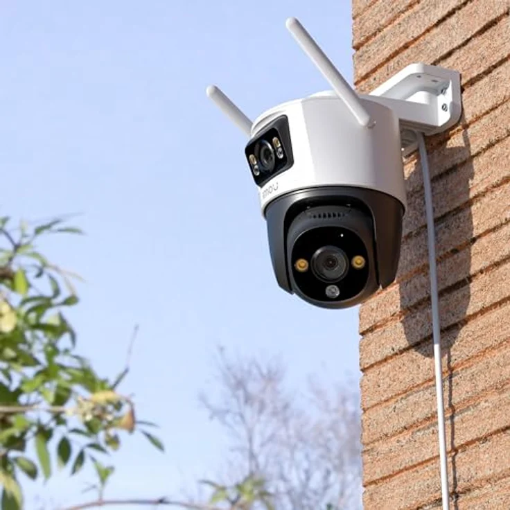Imou Cruiser Dual 2, 10MP WLAN-Überwachungskamera mit 360° Schwenk- und Neigefunktion, Nachtsicht in Vollfarbe, wetterfest, 2-Wege-Audio – Bild 5