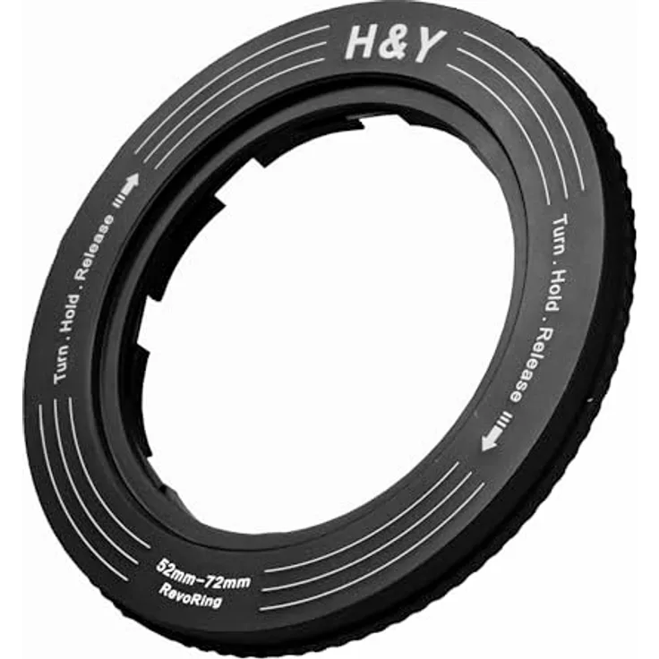 H&Y REVORING 52-72mm Filteradapter für 77mm Filter