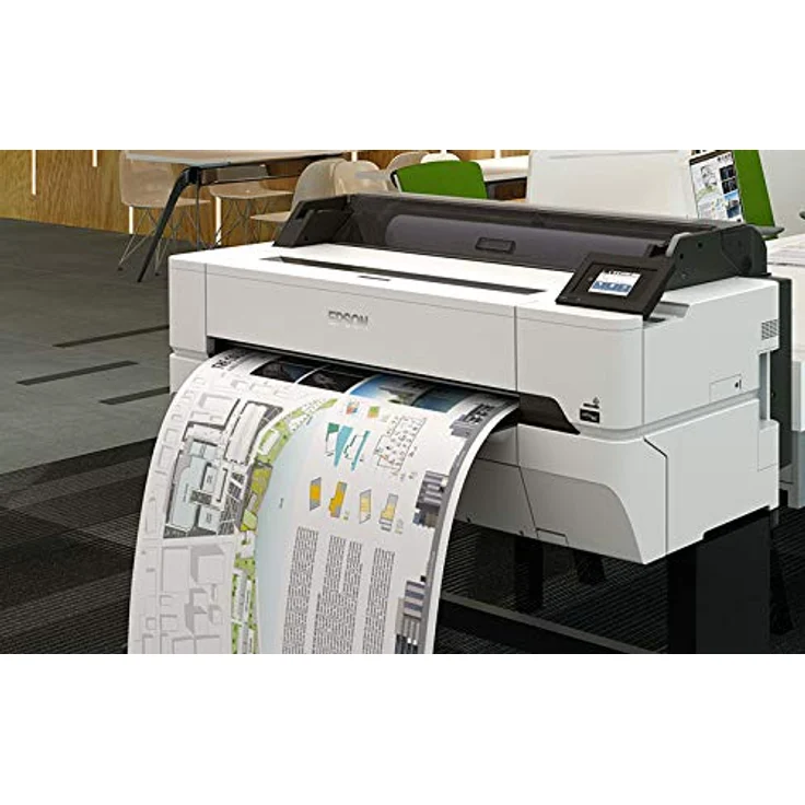 Epson SureColor SC-T5405 Tinten-Großformatdrucker für CAD-GIS-POS (Drucke bis DIN A0+, Rollendrucke bis 36 Zoll (91,4 cm-A0+), WiFi, Ethernet) weiß – Bild 7
