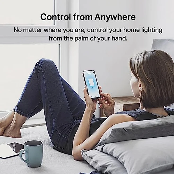 TP-Link Tapo S210 Smart Lichtschalter, 1-Gang 1-Way, Fernbedienung, Sprachsteuerung über Amazon Alexa oder den Google Assistant, batteriebetrieben [Muss mit Tapo H100 Hub verwendet Werden] – Bild 5