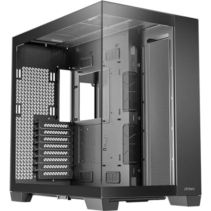 Antec C8 (mATX, ITX, ATX, E-ATX), PC Gehäuse, Schwarz – Bild 16