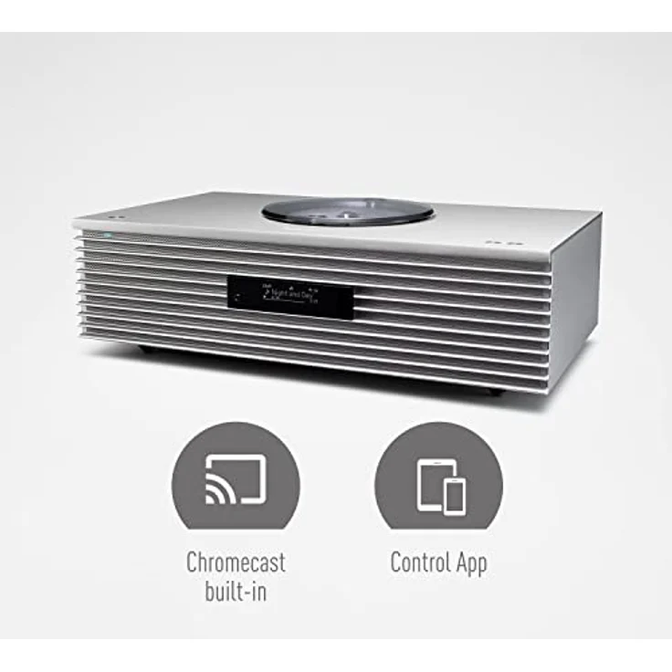 Technics SC-C65 Premium Kompaktanlage (Bluetooth, CD-Player, Internet-Radio, DAB+, UKW, USB) Silber – Bild 3