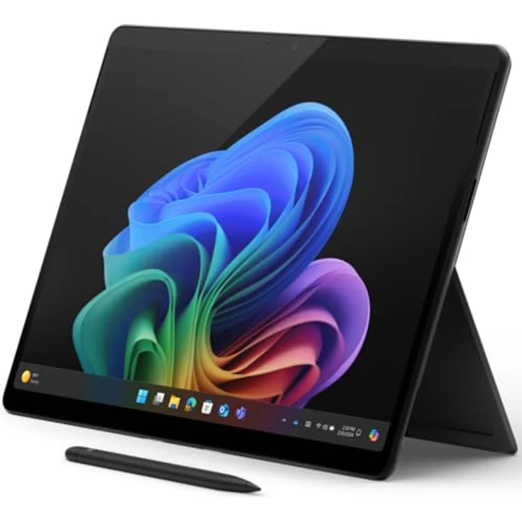 Microsoft Surface Pro 11 Copilot+ PC Qualcomm Snapdragon 512 GB 33 cm (13") 16 GB Wi-Fi 7 (802.11be) Windows 11 Pro Platin Tablet-PC – Bild 2