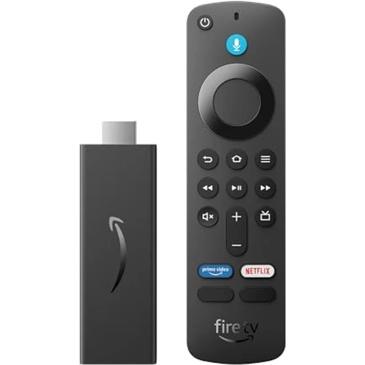 Amazon Fire TV Stick HD (3. Generation) 2024, Free- und Live-TV, Alexa-Sprachfernbedienung, Smart-Home-Steuerung, HD-Streaming – Bild 1
