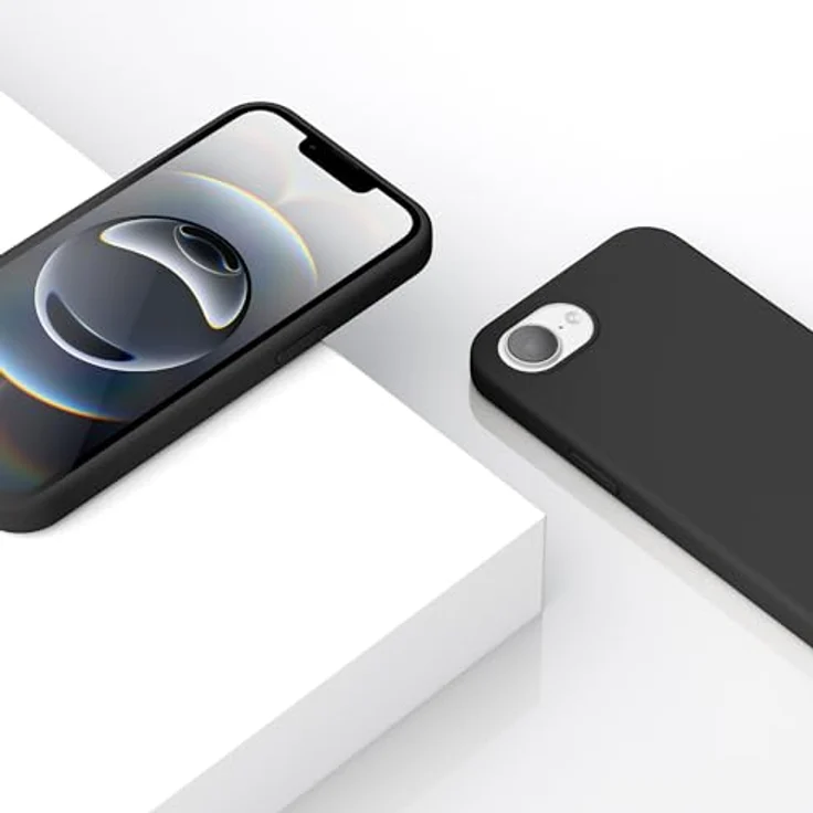 VONMÄHLEN Soft Silicone Case für iPhone 16e & MagSafe – Weiche Silikonhandyhülle aus 69% recycelten Materialien mit Mikrofaserfutter und Kamera-Displayschutz – Bild 4