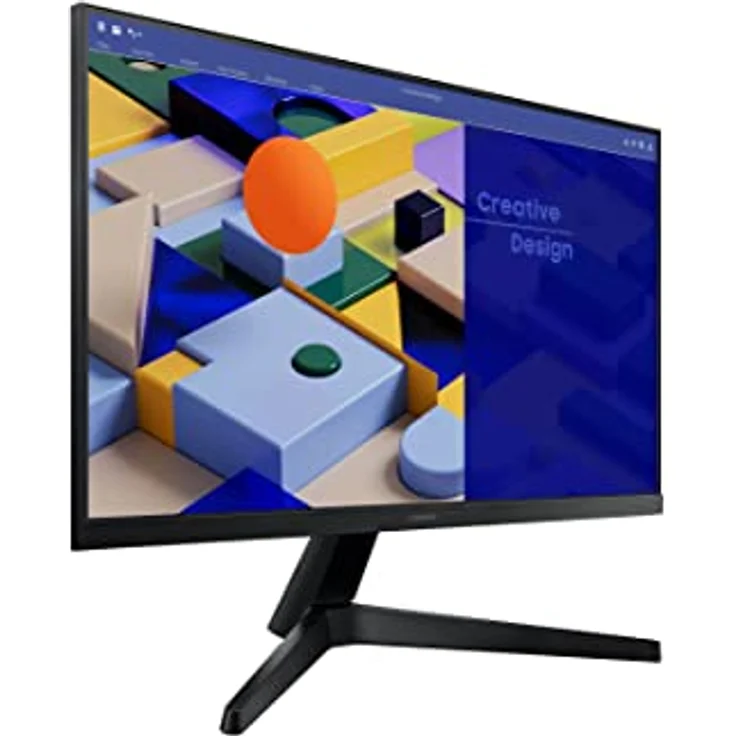 Samsung PC-Bildschirm S24C310eau 24 FHD IPS 5 ms 75 Hz HDMI/VGA - Office-Monitor in hochwertiger Materialqualität - langlebig und robust – Bild 2