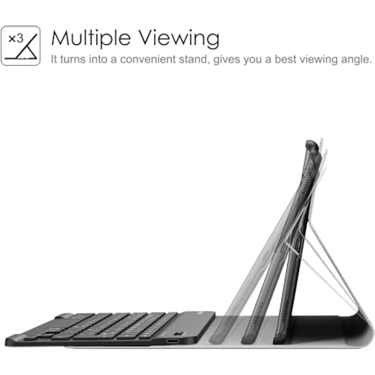 Fintie Tastatur Hülle für Samsung Galaxy Tab A 10.1 Zoll 2019 SM-T510-T515 Tablet-PC – Bild 5