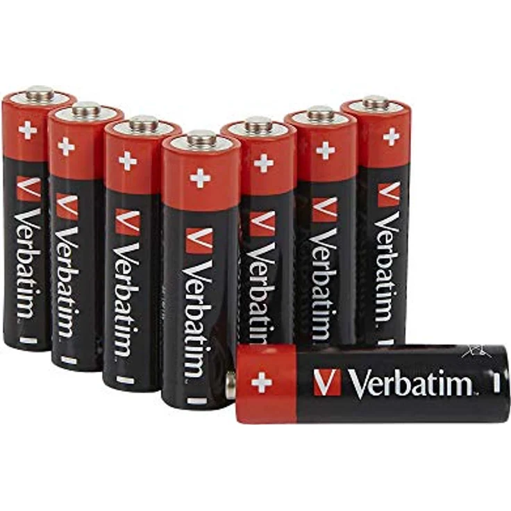 Verbatim 49503. Akku-/Batterietyp: Einwegbatterie, Batteriegröße: AA, Batteriespannung: 1,5 V. Höhe: 50,5 mm, Durchmesser (mm): 1,45 cm, Gewicht: 23 g (49503) – Bild 2