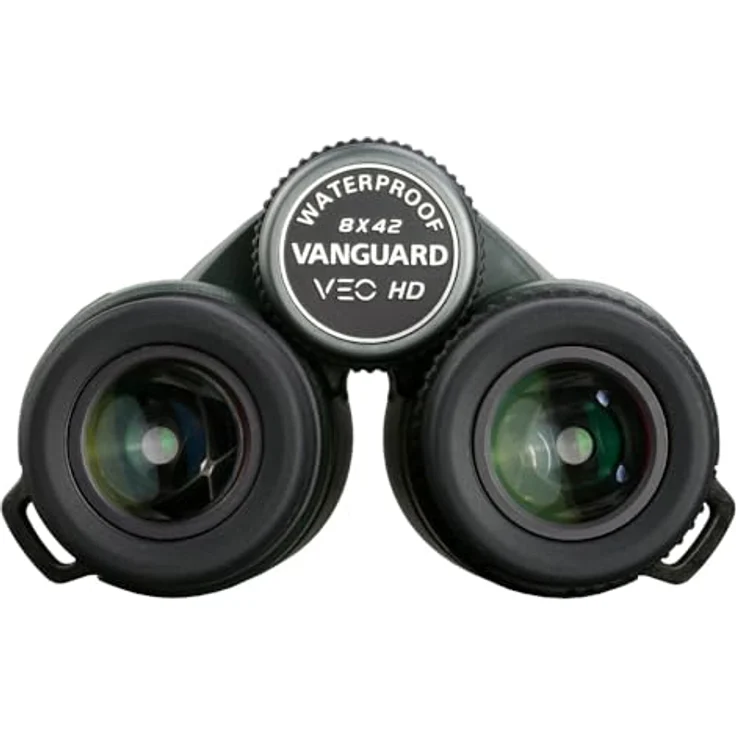 Vanguard VEO HD 8420, Fernglas mit 8x Vergrößerung, 42 mm Objektiv, wasserdicht und mit ED-Glas, dunkelgrün – Bild 8