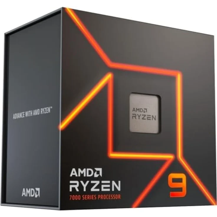 AMD Ryzen 9 7900 Prozessor, 12 Kerne, 24 Threads, 3,70 GHz Basistakt, 5,40 GHz Turbotakt, Sockel AM5, 65 Watt TDP – Bild 2