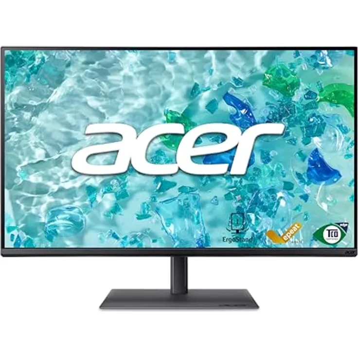 Acer Vero B327QKB1bemiprcuzxv, 32 Zoll QHD Monitor mit energieeffizientem Design