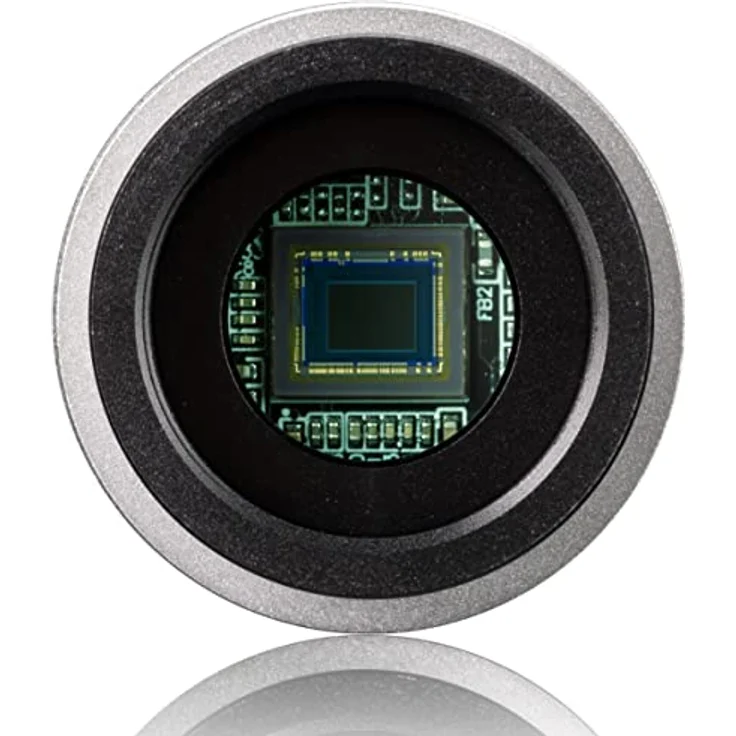 Bresser HD Mond & Planeten Kamera & Guider 1.25" - Astrofoto-Farbkamera & Autoguider für Teleskop Nachführung, Sony IMX225 Sensor – Bild 2