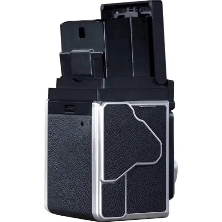 MINT InstantFlex TL70.Plus Sofortbildkamera für Fuji Instax Square Filme mit manueller Scharfeinstellung, Zweiäugiger Spiegereflex-Kamera, integriertem Blitz - Schwarz – Bild 3