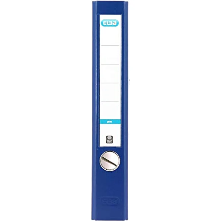 ELBA Aktenordner smart Pro A4, 50 mm Rückenbreite, dunkelblau, PP/Papier mit auswechselbarem Rückenschild, ideal für Home-Office – Bild 3