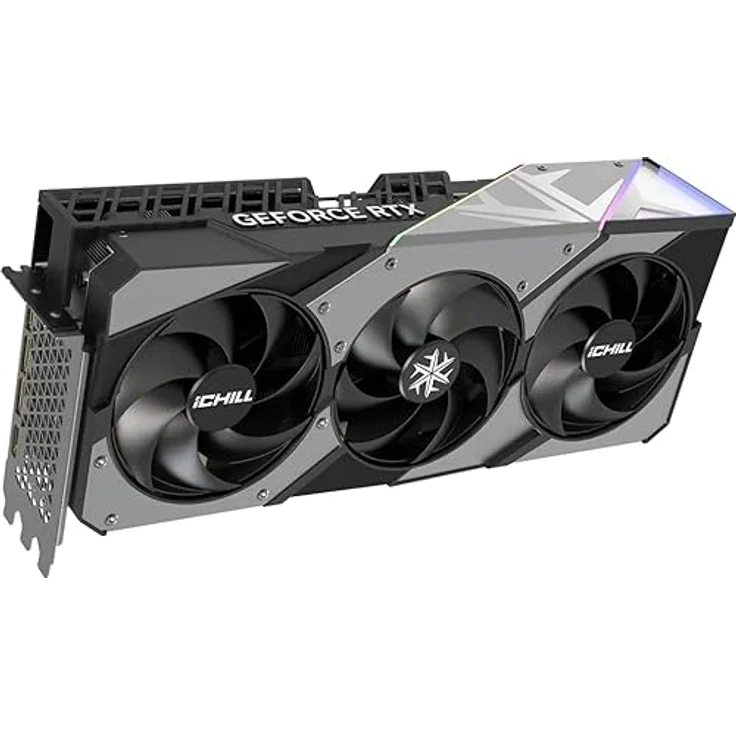 Inno3D GeForce RTX 5070 Ti iCHILL X3, 16 GB GDDR7 Grafikkarte mit robustem Dreifach-Lüfter-Kühlsystem und Boost-Taktfrequenz bis zu 2670 MHz – Bild 1