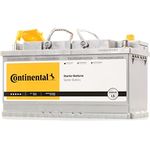 Continental Starterbatterie 12V 100Ah 900A/EN L5, Blei-Kalzium-Batterie, B13 Bodenleisten-Ausführung