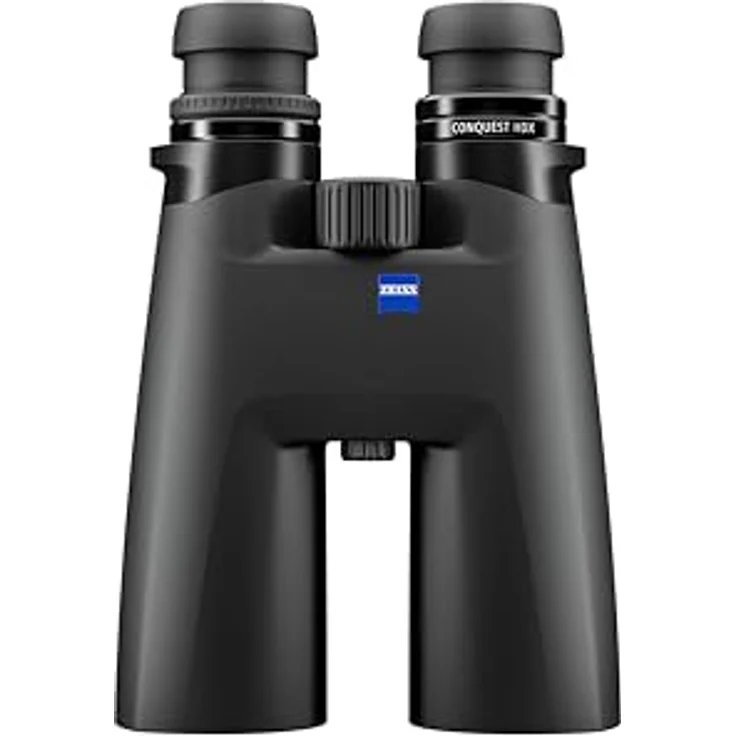 ZEISS Conquest HDX 10x56 Fernglas, Wasserdicht und kompakt mit LotuTec T* HD Beschichtung für optimale Klarheit bei allen Wetterbedingungen, Schwarz – Bild 2