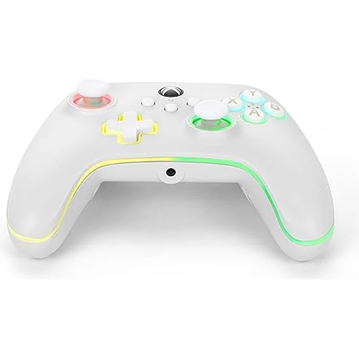 PowerA XB Controller Advantage, kabelgebunden für Xbox Series X/S, Lumectra weiß, mit RGB-Beleuchtung und 2 programmierbaren Gaming-Buttons – Bild 10