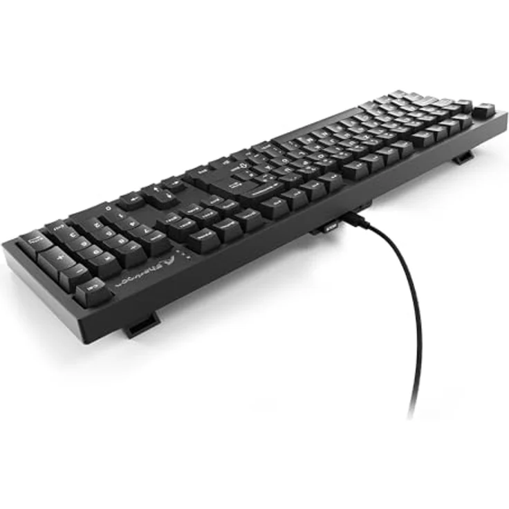 Sharkoon OfficePal KB70W Silent, kabellose mechanische Tastatur mit PBT-Tastenkappen, RGB-Beleuchtung und leiser Dämpfung – Bild 5
