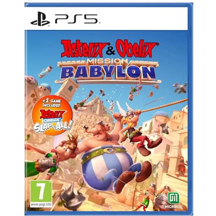 MICROÏDS Asterix & Obelix - Mission Babylon PS5 (EU Import), actiongeladenes Plattform-Spiel mit 20 Levels und neuen Welten