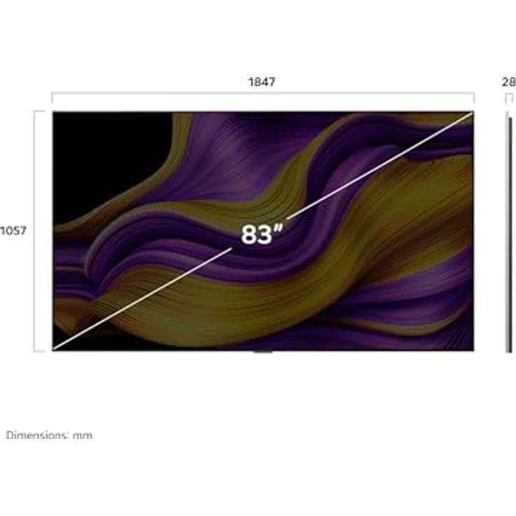 LG OLED83G58LW 4K OLED evo Gallery Design 210 cm (83"), LG OLED G5 evo AI – Bild 8