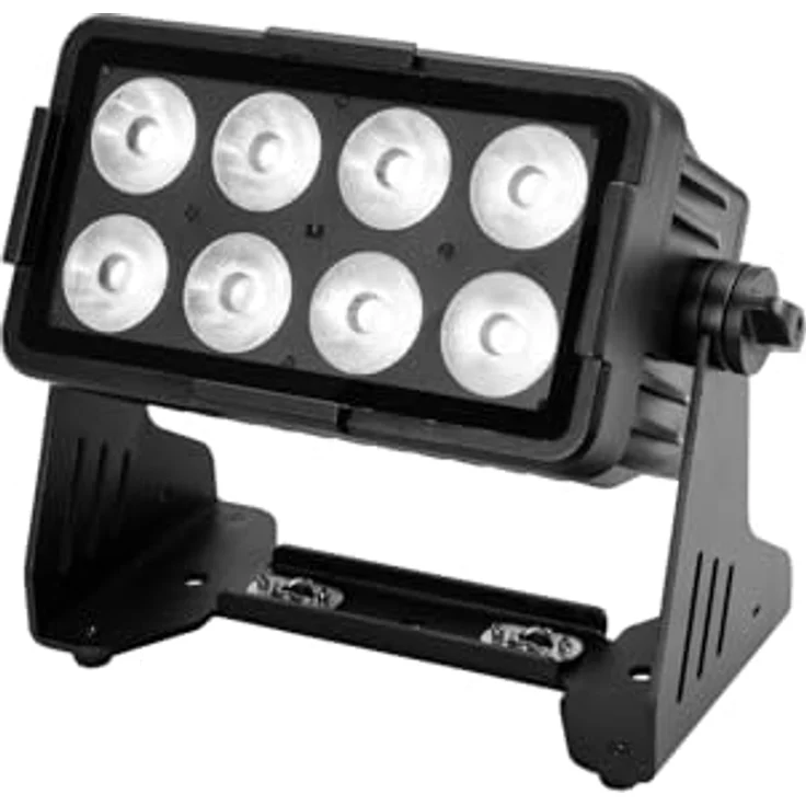 Eurolite AKKU Multiflood IP 8x10W RGBW Wash CRMX, LED-Scheinwerfer für Outdoor-Anwendungen, mehrfarbig – Bild 2