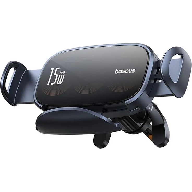 Baseus LightChaser BS-CM029, Smartphone Halterung mit induktiver Ladefunktion, bis zu 15W, Schwarz