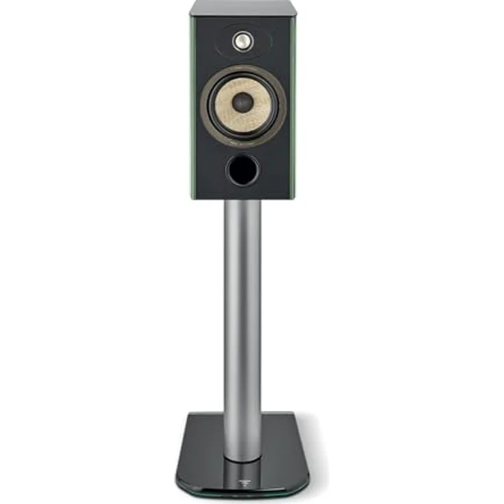 Focal Aria Evo X No. 1 Bücherregal-Lautsprecher, 1 Paar, Hochglanz Moosgrün, Flachsfaserkegel, TMD Surround, Aluminium/Magnesium 'M'-förmiger umgekehrter Kuppel-TAM-Hochtöner, in Lederoptik – Bild 5